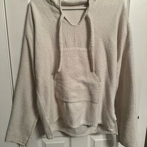 Vintage Cozy Cream Hoodie